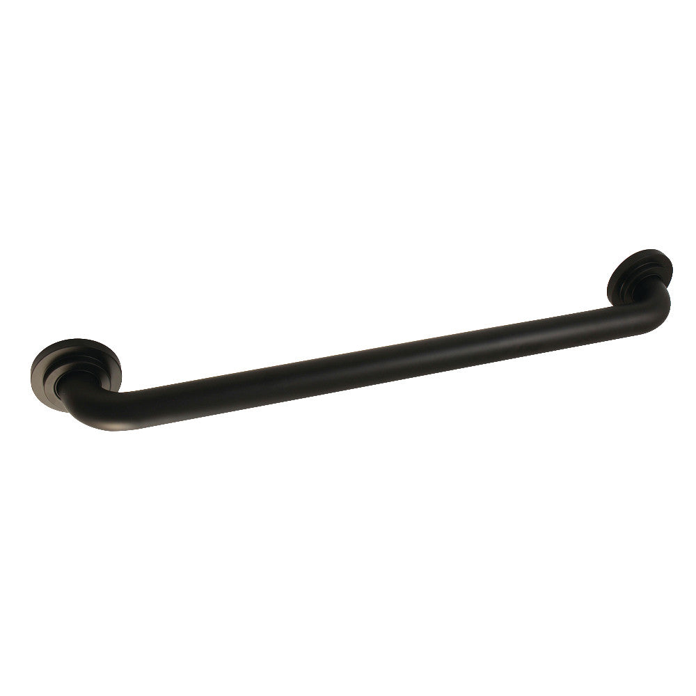 Manhattan 32" Brass Decorative Grab Bar in Matte Black
