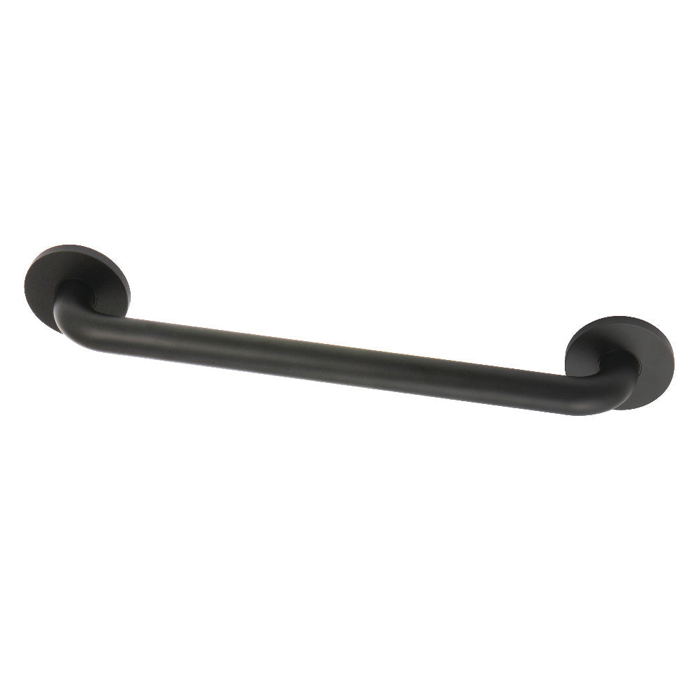 Silver Sage 18" Brass ADA Grab Bar in Matte Black