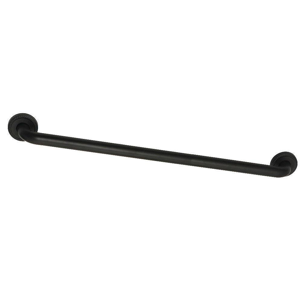 Laurel 30" Brass ADA Grab Bar in Matte Black