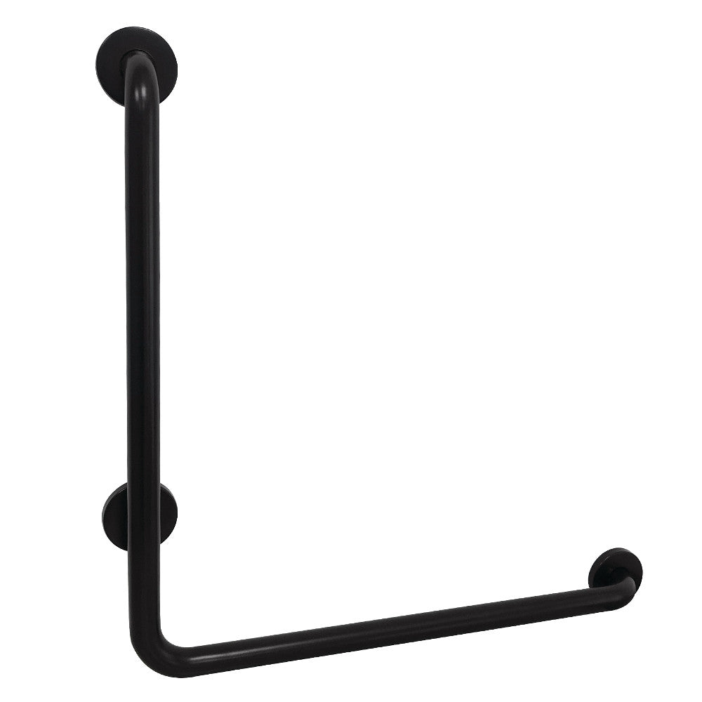 Kingston Brass 24" x 24" L-Shaped Stainless Steel ADA Grab