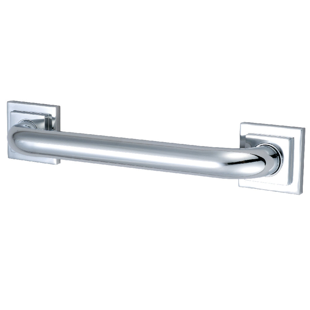 Claremont 36" Brass Decorative Grab Bar in Polished Chrome