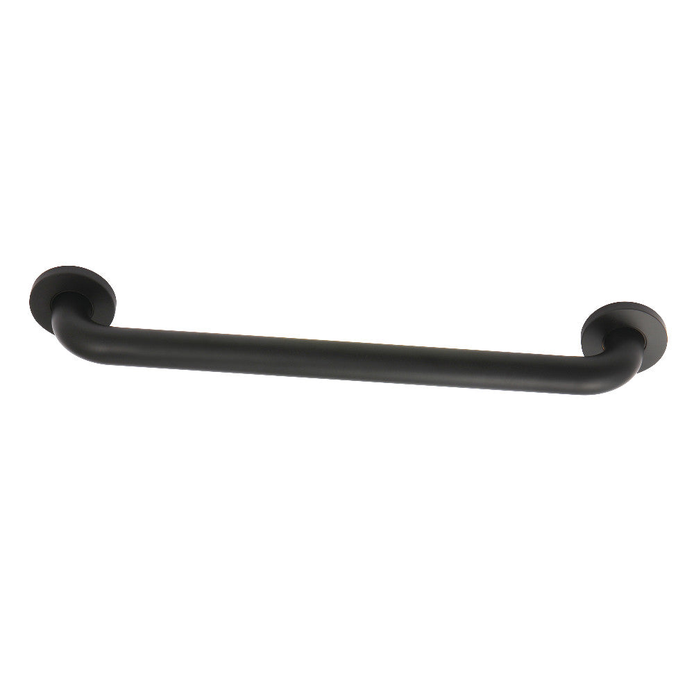 Silver Sage 18" Brass ADA Grab Bar in Matte Black