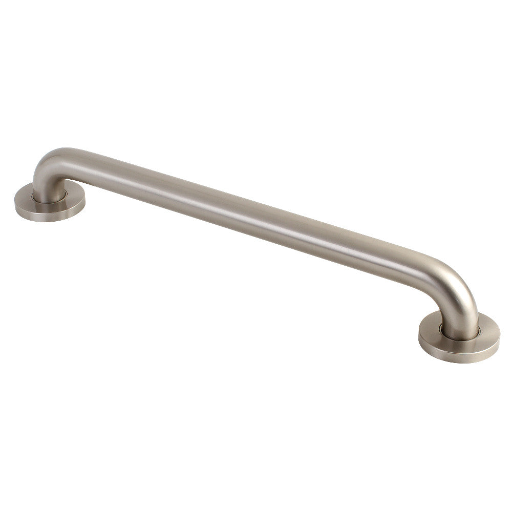 Meridian 18" Brass ADA Grab Bar in Brushed Nickel