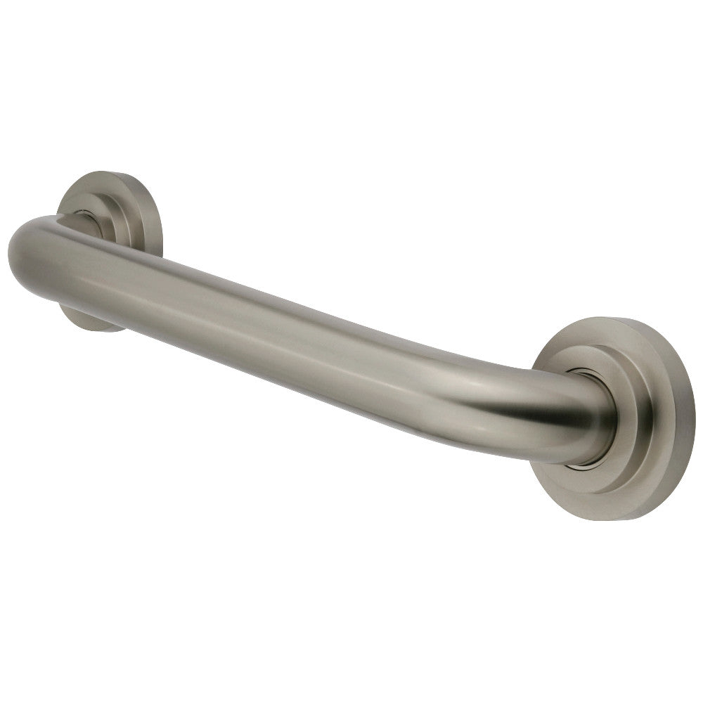 Manhattan 24" Brass Decorative Grab Bar in Brushed Nickel