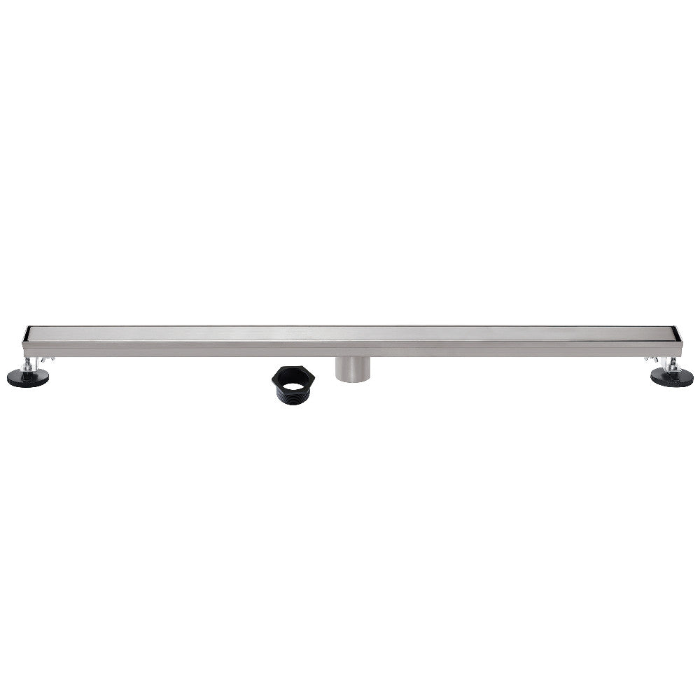 72" Linear Shower Drain in Brushed Nickel