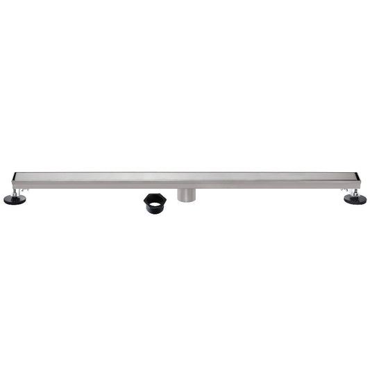 72" Linear Shower Drain in Brushed Nickel