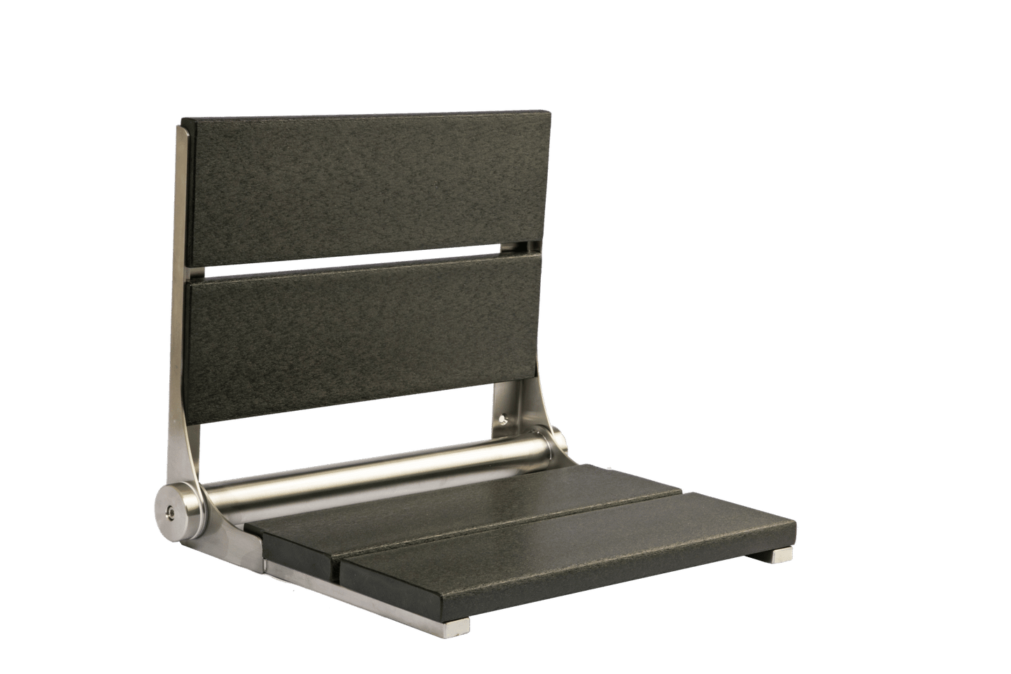 18" Shower Seat with Brushed Frame