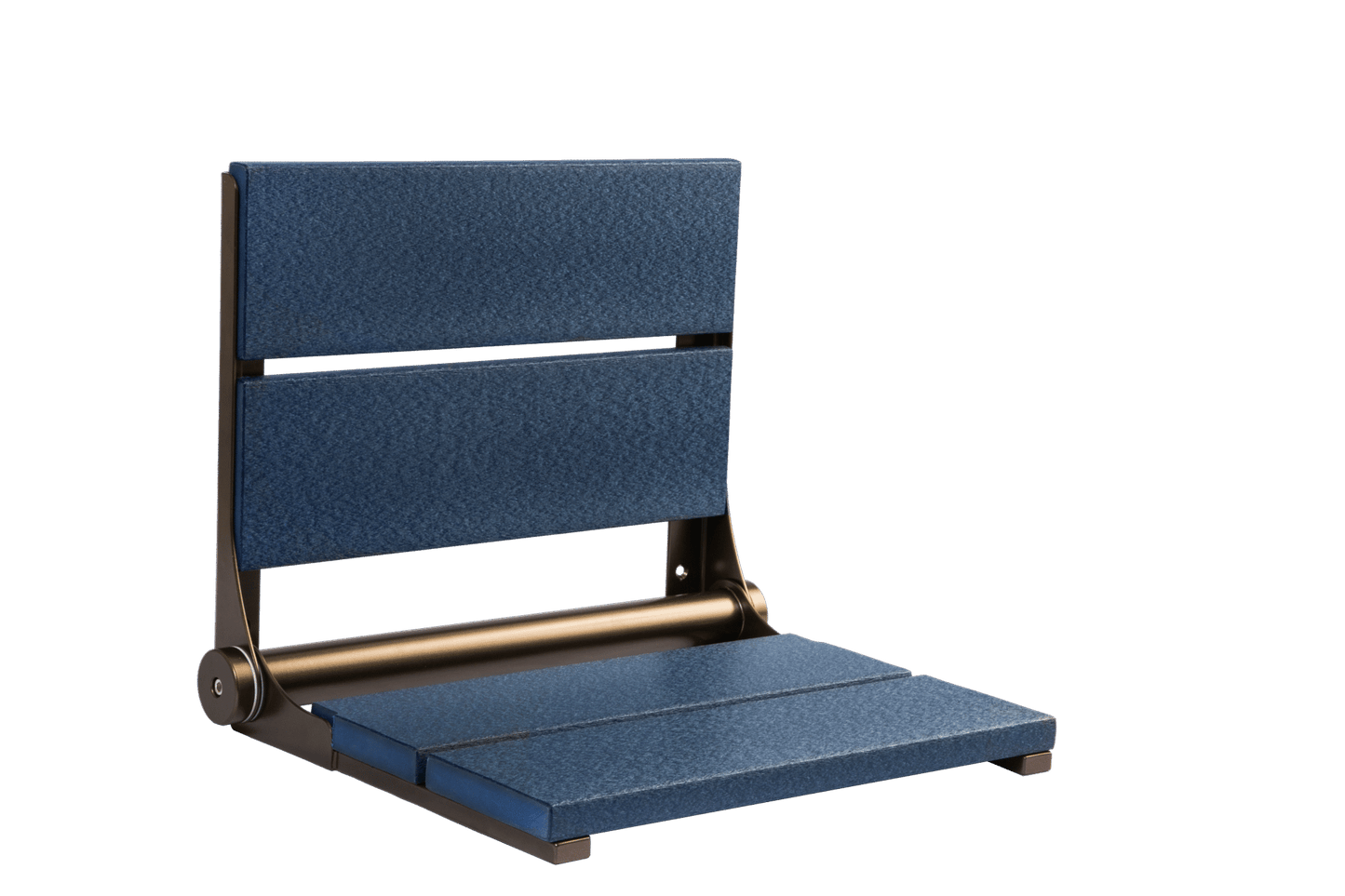 18" Shower Seat with Bronze Frame