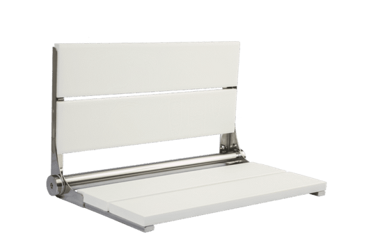 26" Shower Seat with Brushed Frame