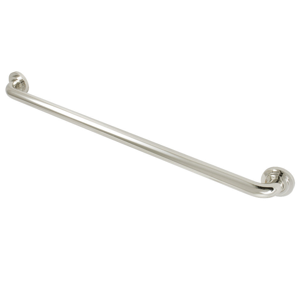 Manhattan 30" Brass Decorative Grab Bar in Polished Nickel  
