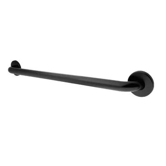 Americana 30" Stainless Steel Decorative Grab Bar in Matte Black 