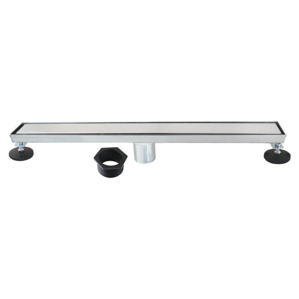 24" Linear Shower Drain in Chrome