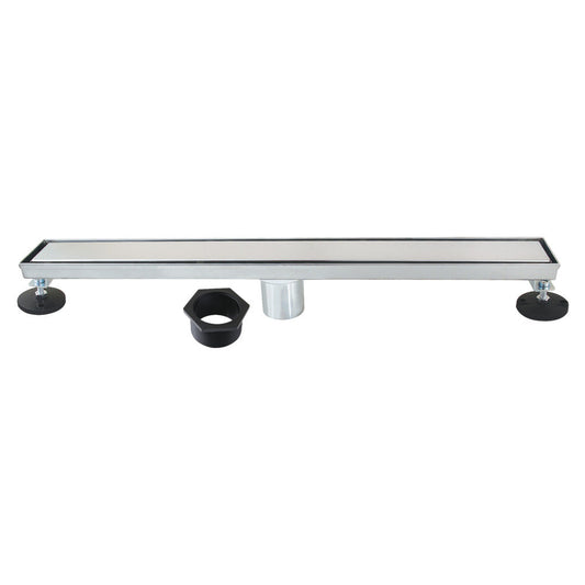 24" Linear Shower Drain in Chrome
