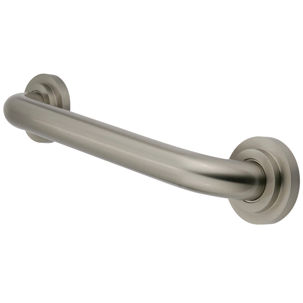Manhattan 30" Brass Decorative Grab Bar in Brushed Nickel  