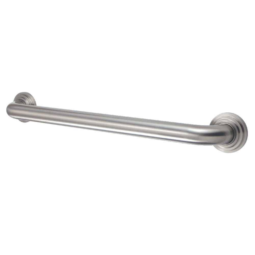 Milano 16" Brass Grab Bar in Brushed Nickel   