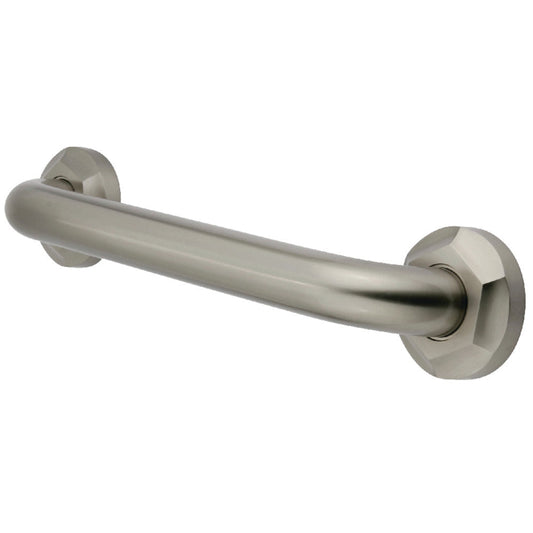 Metropolitan 30" Brass Decorative Grab Bar in Brushed Nickel  