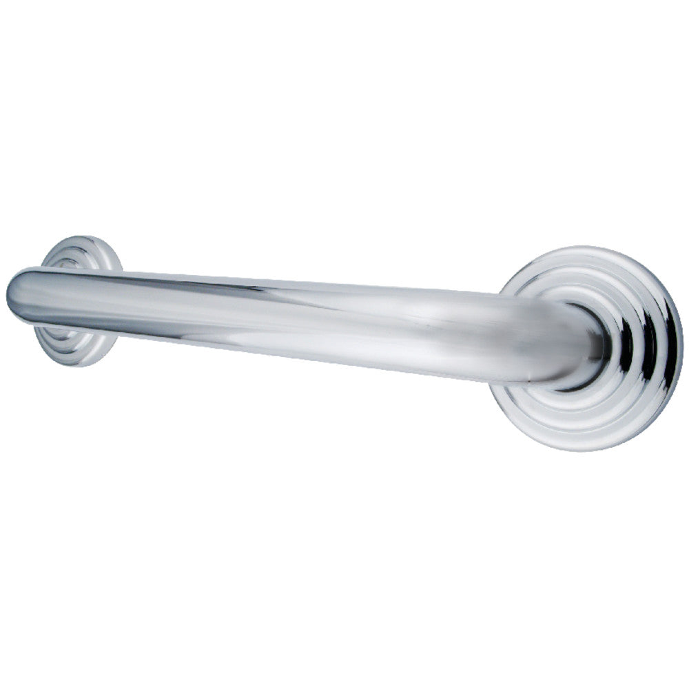 Restoration 24" Brass Decorative Grab Bar in Polished Chrome  