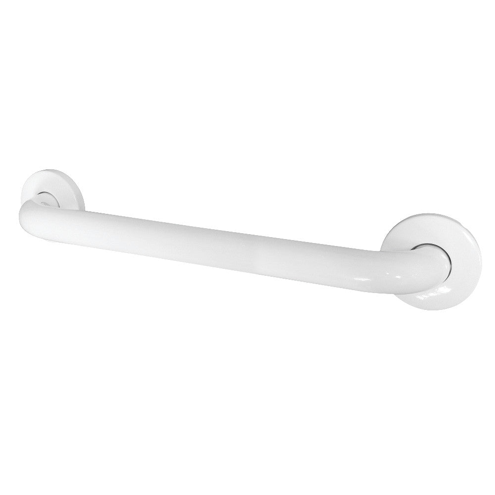 Kingston Brass 18" Stainless Steel ADA Grab Bar in White