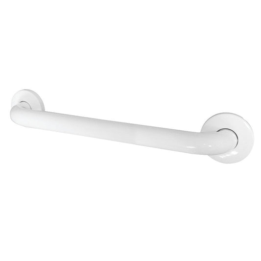 Kingston Brass 18" Stainless Steel ADA Grab Bar in White