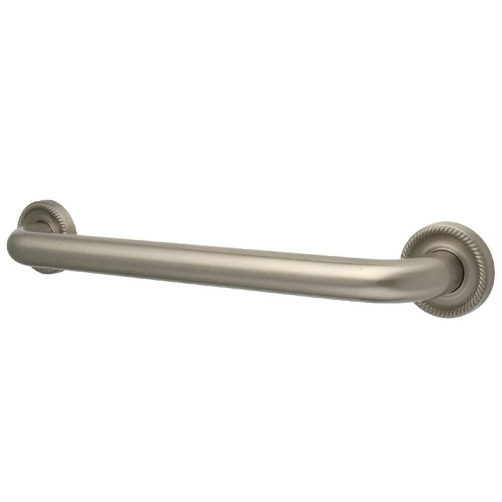 Camelon 32" Brass Decorative Grab Bar in Brushed Nickel  