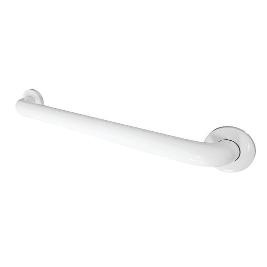 Kingston Brass 24" Stainless Steel ADA Grab Bar in White