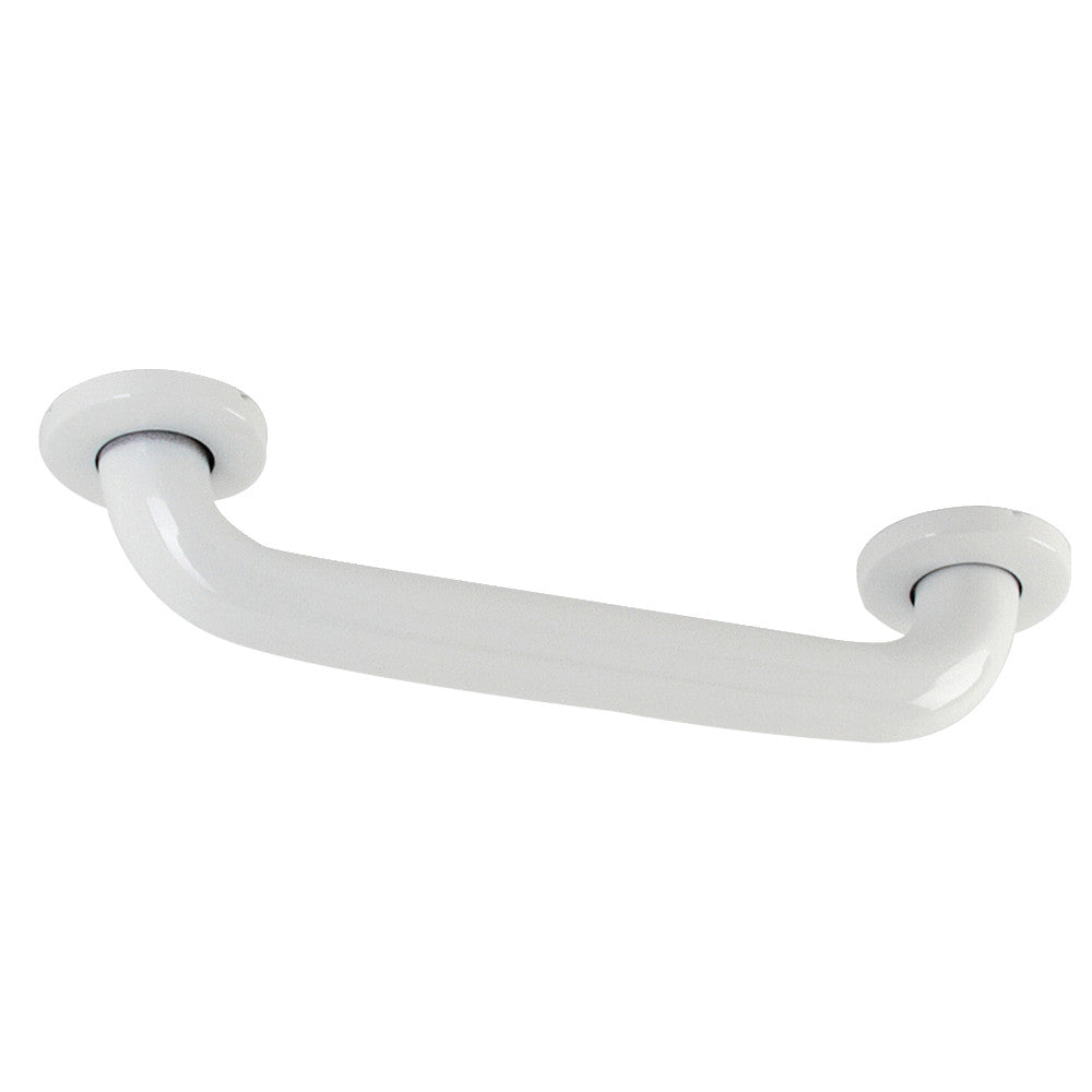 Kingston Brass 12" Stainless Steel ADA Grab Bar in White