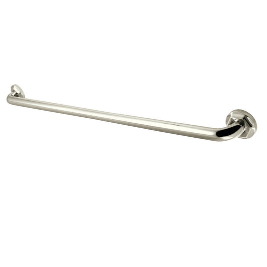 Metropolitan 36" Brass Decorative Grab Bar in Polished Nickel  