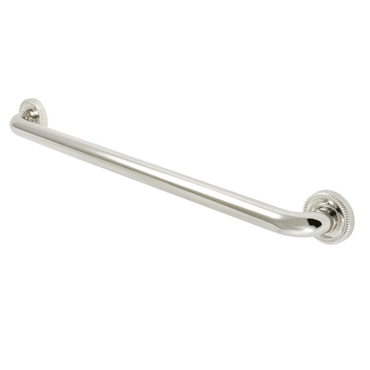 Camelon 24" Brass Decorative Grab Bar in Polished Nickel  