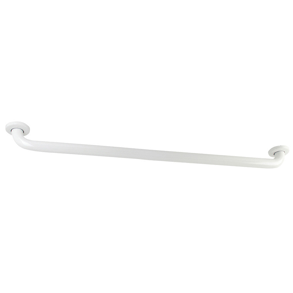 Kingston Brass 48" Stainless Steel ADA Grab Bar in White