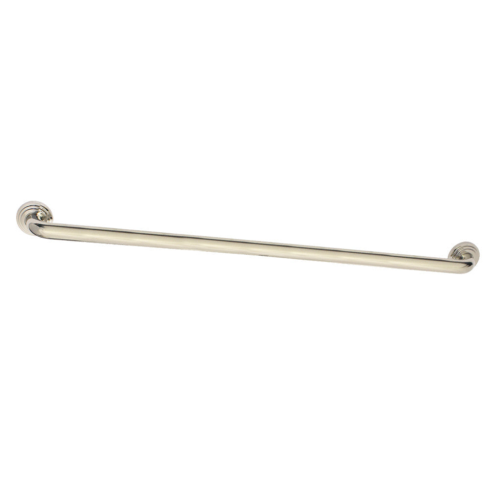 Milano 36" Brass Grab Bar in Polished Nickel   