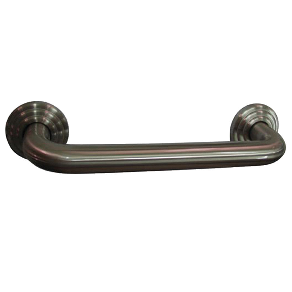 Restoration 36" Brass Decorative Grab Bar in Brushed Nickel  